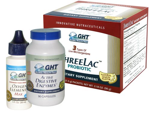 Threelac, Oxygen Elements Max & Digestive Enzymes