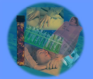 alternative health treatment collage